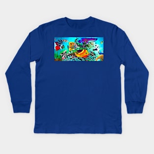 Aquarium Kids Long Sleeve T-Shirt
